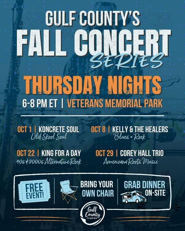 Gulf County Fall Concert Series