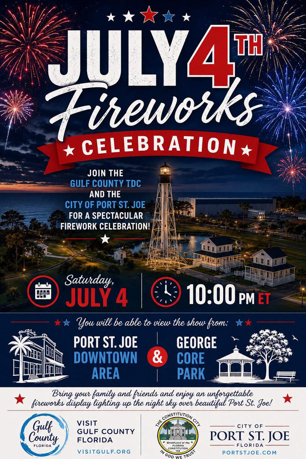 Port St. Joe Fireworks